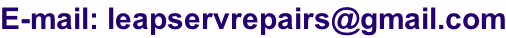 E-mail: leapservrepairs@gmail.com